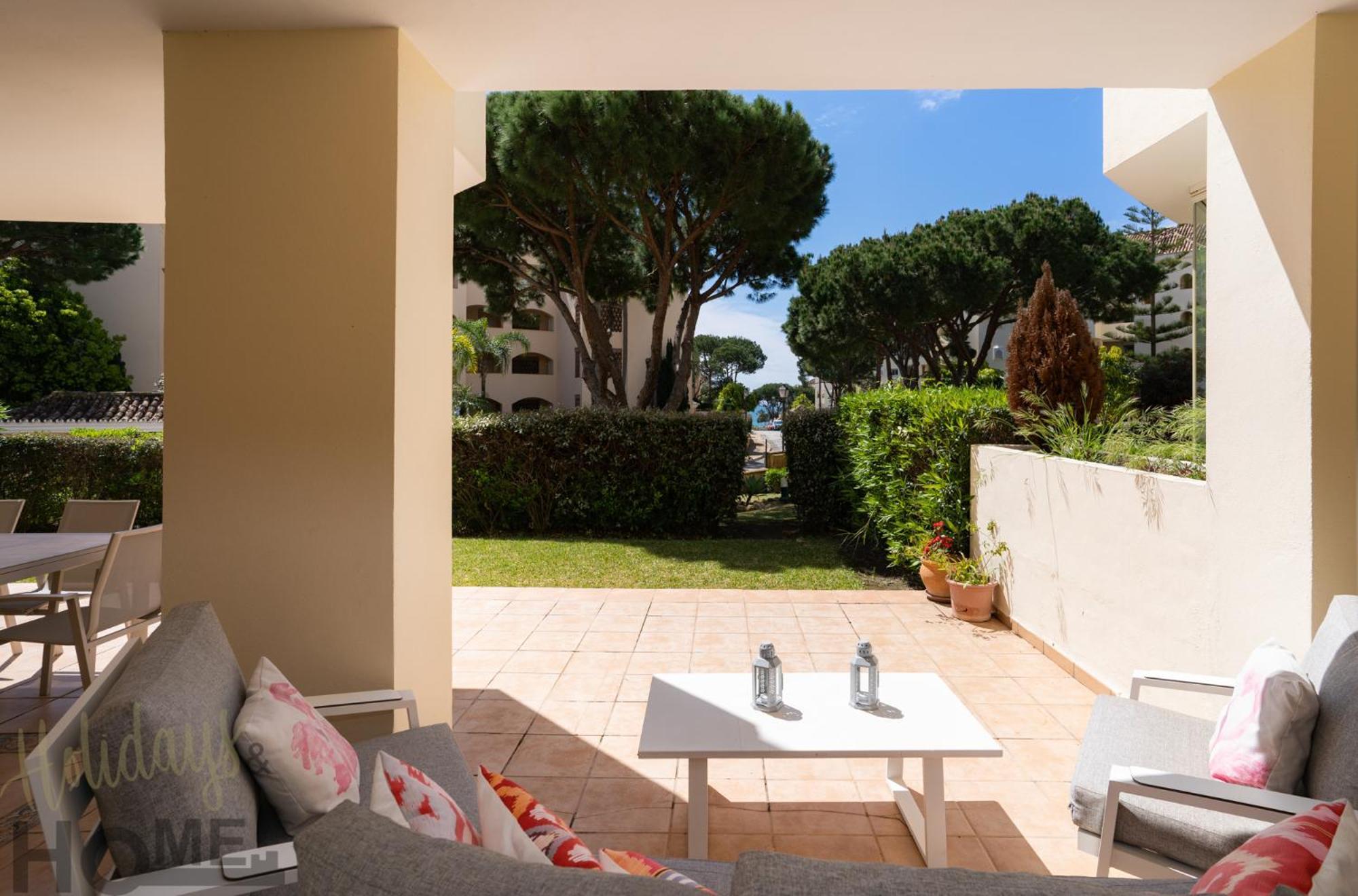 Hacienda Playa Elviria 300 M Playa,Jardin , 2 Hab ,Marbella Apartment Exterior photo