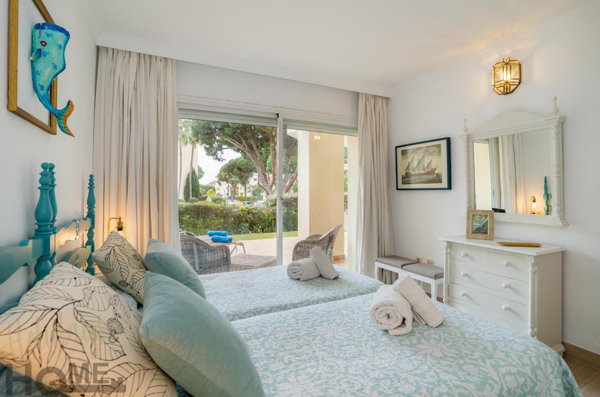 Hacienda Playa Elviria 300 M Playa,Jardin , 2 Hab ,Marbella Apartment Exterior photo